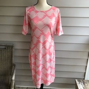 LuLaRoe Spring/Summer Dress Julia Coral Pink